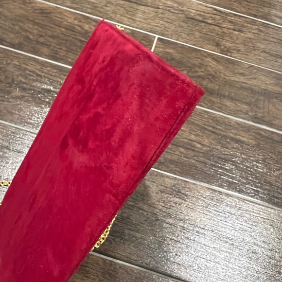 Bally —bright red chain purse - Picture 8 of 9